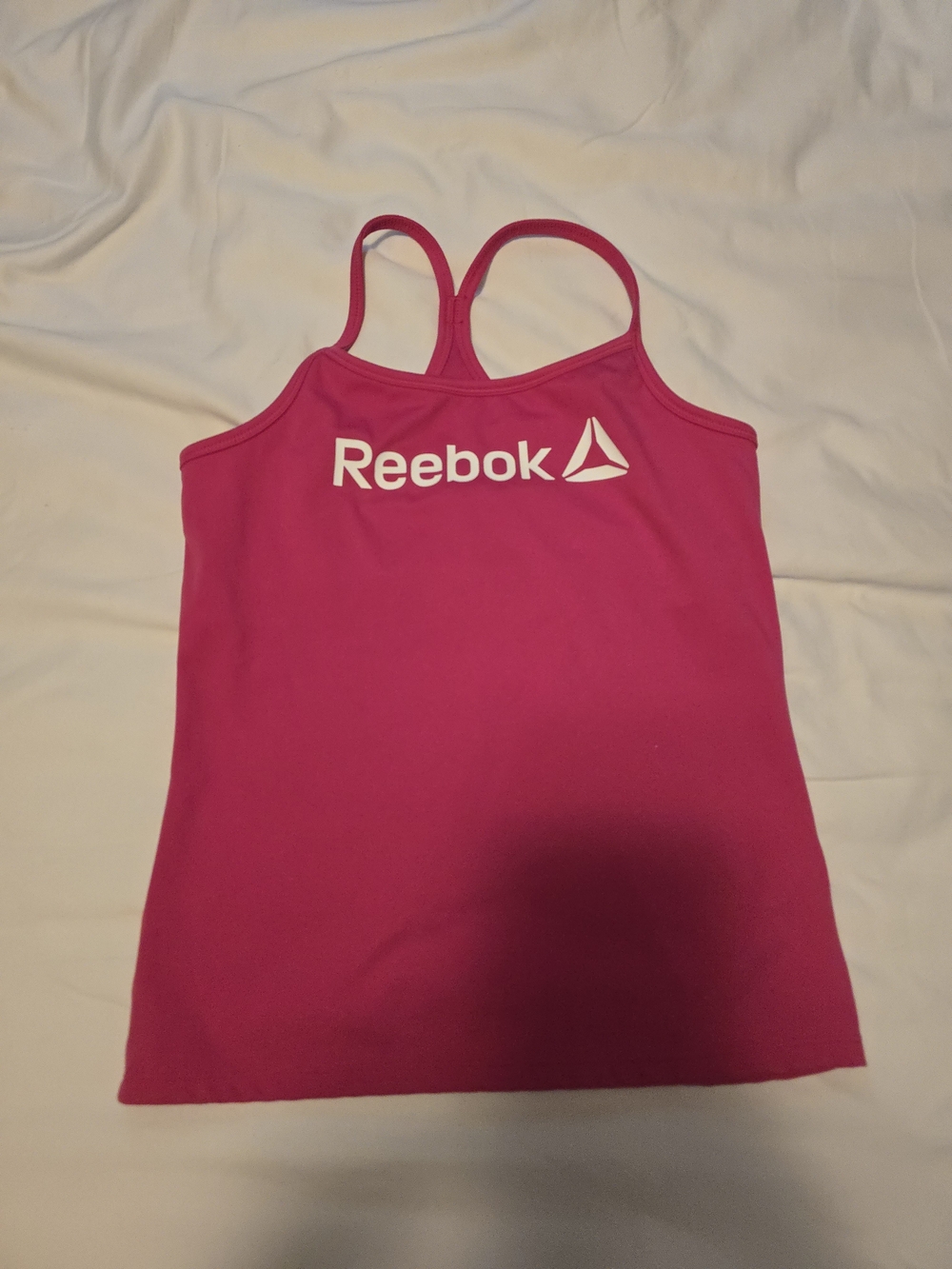 Reebok Girls Pink Racerback Top